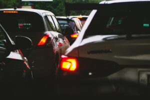 Traffic-jam due to Farmer's Protest 